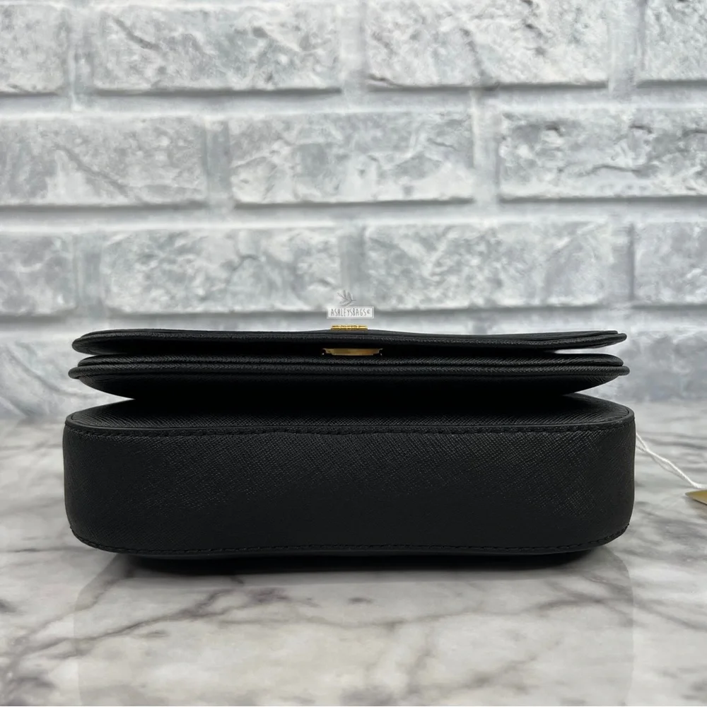 Tory Burch Emerson Crossbody & Shoulder Bag In Black - Picture 7 of 11